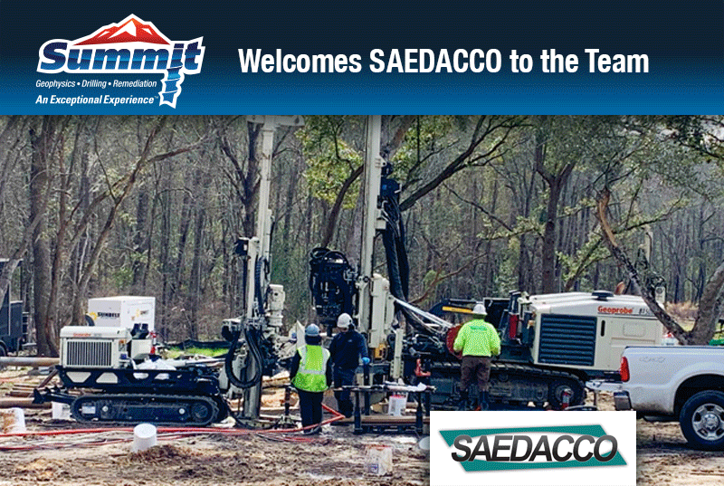 Summit Drilling Welcomes South Atlantic Environmental Drilling and Construction Co. (SAEDACCO) to the Team