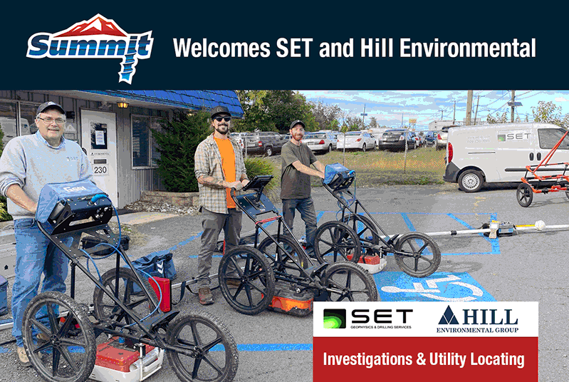 Summit Drilling Acquires Subsurface Environmental Technologies and Hill Environmental Group Strengthening Its Turn-Key Solutions